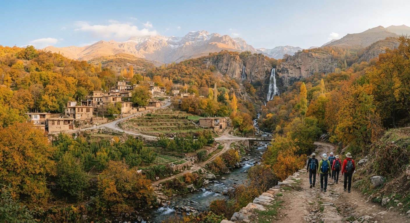 سفر یک‌روزه به روستای برگ‌جهان؛ فرار از شلوغی لواسان