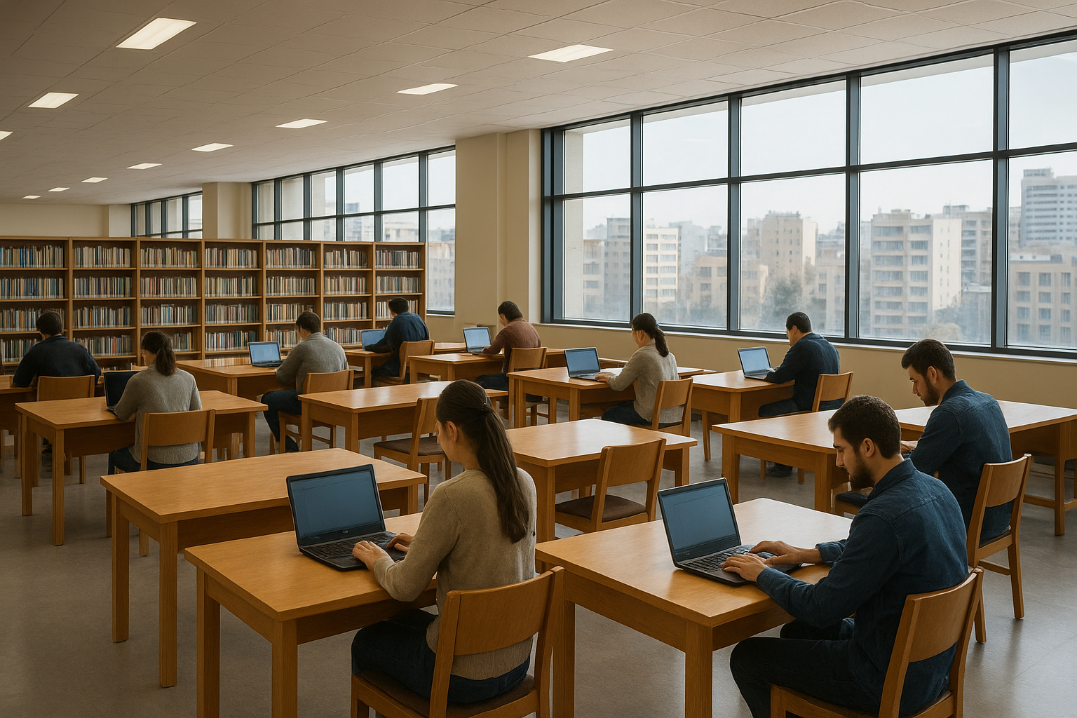 کتابخانه‌های عمومی کرج؛ فضاهای کار فریلنسرها
